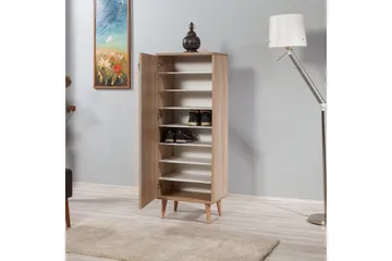 Brokind Skoskåp 50 cm - Brun/Mönstrad - Förvaring - Skoförvaring