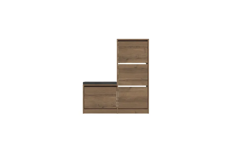 Dude Skoskåp 105 cm - Beige - Förvaring - Skoförvaring