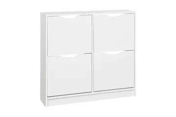 Novalis Skoskåp 100 cm - Vit - Förvaring - Skoförvaring