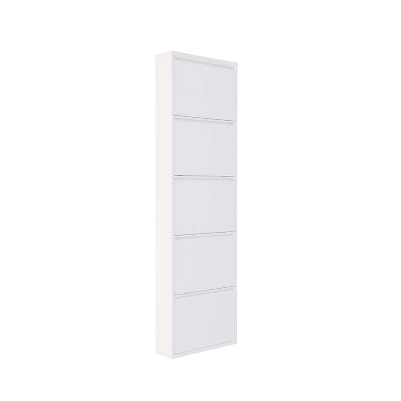 Rylanis Skoskåp 50x169 cm - Vit - Förvaring - Skoförvaring