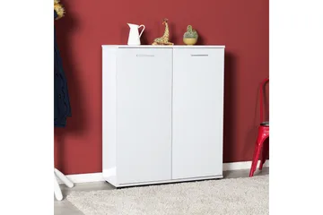 Skoskåp 91x108 cm - Vit - Förvaring - Skoförvaring