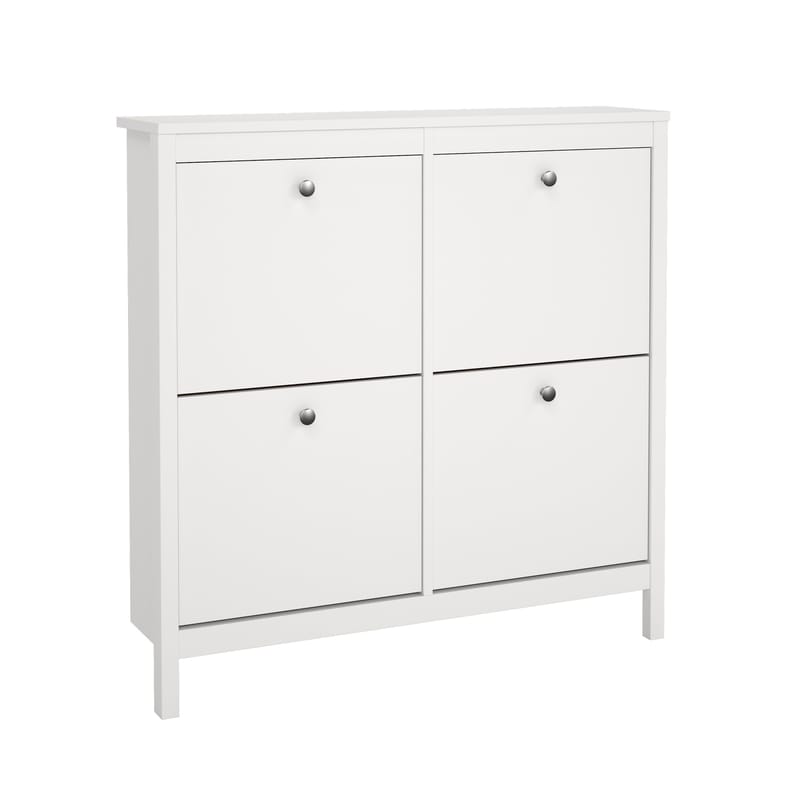 Vallvidera Skoskåp med 4 fack 103x25x103 cm - Förvaring - Skoförvaring