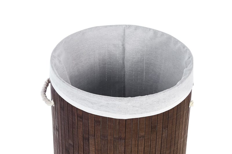 Tvättkorgar Sannar Brun/Vit - Brun/Vit - Hus & renovering - Kök & bad - Badrum - Badrumstillbehör