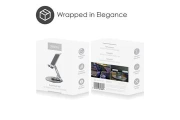 Laptopställ Desire2 Dual Pivot 360 - Silver - Förvaring - Småförvaring - Förvaringsställ - Laptopställ