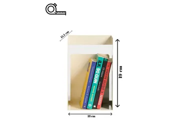 Rylan Bokstöd 15,5x19 cm - Cream - Inredning - Dekoration & inredningsdetaljer - Prydnadssaker - Bokstöd