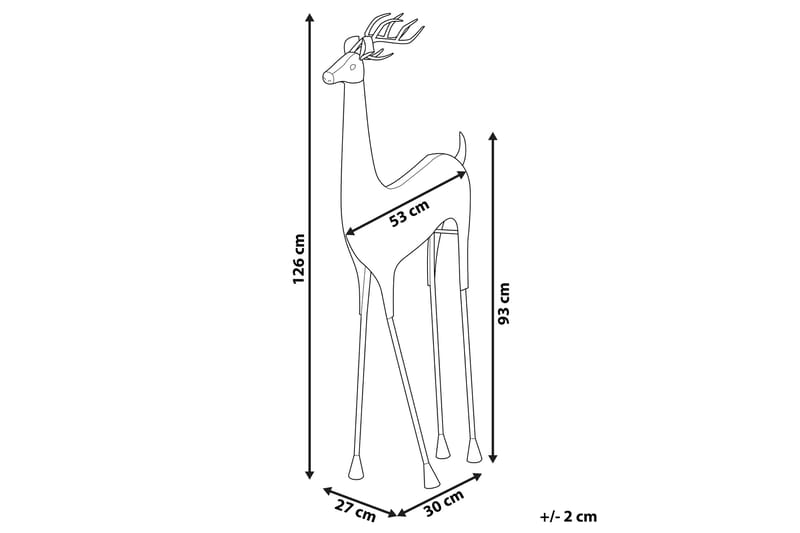 Takala Figur Ren - Keramik/Guld - Inredning - Dekoration & inredningsdetaljer - Prydnadssaker - Dekorationsfigur