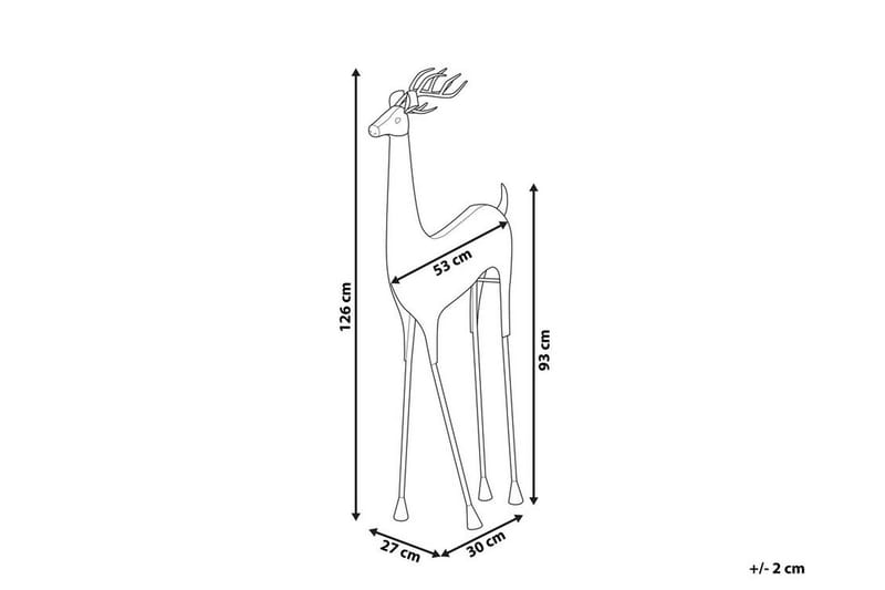 Takala Figur Ren - Keramik/Guld - Inredning - Dekoration & inredningsdetaljer - Prydnadssaker - Dekorationsfigur