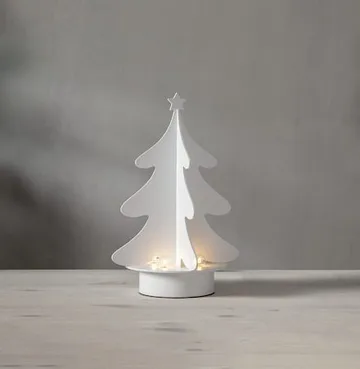 Afton Ljusstake 21 cm - vit - Inredning - Julpynt & helgdekoration - Julpynt & juldekoration