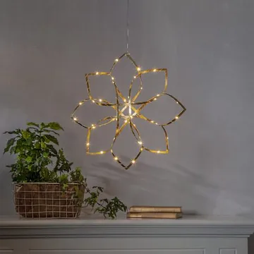 Amaze Hängande dekoration 40 cm - mässingsfärgad guld - Inredning - Julpynt & helgdekoration - Julpynt & juldekoration