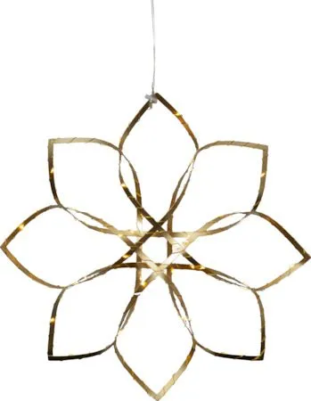 Amaze Hängande dekoration 40 cm - mässingsfärgad guld - Inredning - Julpynt & helgdekoration - Julpynt & juldekoration