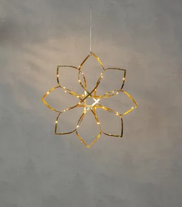 Amaze Hängande dekoration 40 cm - mässingsfärgad guld - Inredning - Julpynt & helgdekoration - Julpynt & juldekoration