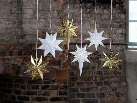 Betlehem Liten Adventsstjärna 25 cm - Jullampa i metall - Mässing - Inredning - Julpynt & helgdekoration - Julpynt & juldekoration