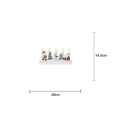 Billy Ljusstake 28 cm - flerfärgad - Inredning - Julpynt & helgdekoration - Julpynt & juldekoration