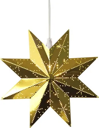 Classic Liten Adventsstjärna 28 cm – Jullampa i Metall - Mässing - Inredning - Julpynt & helgdekoration - Julpynt & juldekoration