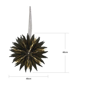 Dis Pappersstjärna 40 cm - Hängande jullampa - Grön - Inredning - Julpynt & helgdekoration - Julpynt & juldekoration