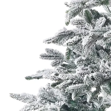 Bassie Snöig Plastgran 240 cm - Vit|Grön - Inredning - Julpynt & helgdekoration - Julpynt & juldekoration - Plastgran