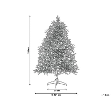 Brisco Snöig Plastgran 180 cm med Belysning - Vit|Grön - Inredning - Julpynt & helgdekoration - Julpynt & juldekoration - Plastgran