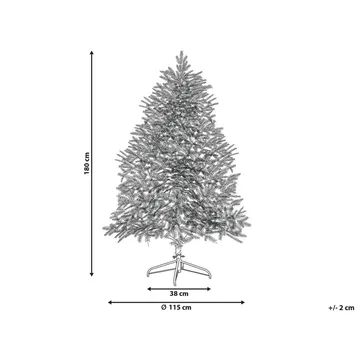 Brisco Snöig Plastgran 180 cm - Vit|Grön - Inredning - Julpynt & helgdekoration - Julpynt & juldekoration - Plastgran