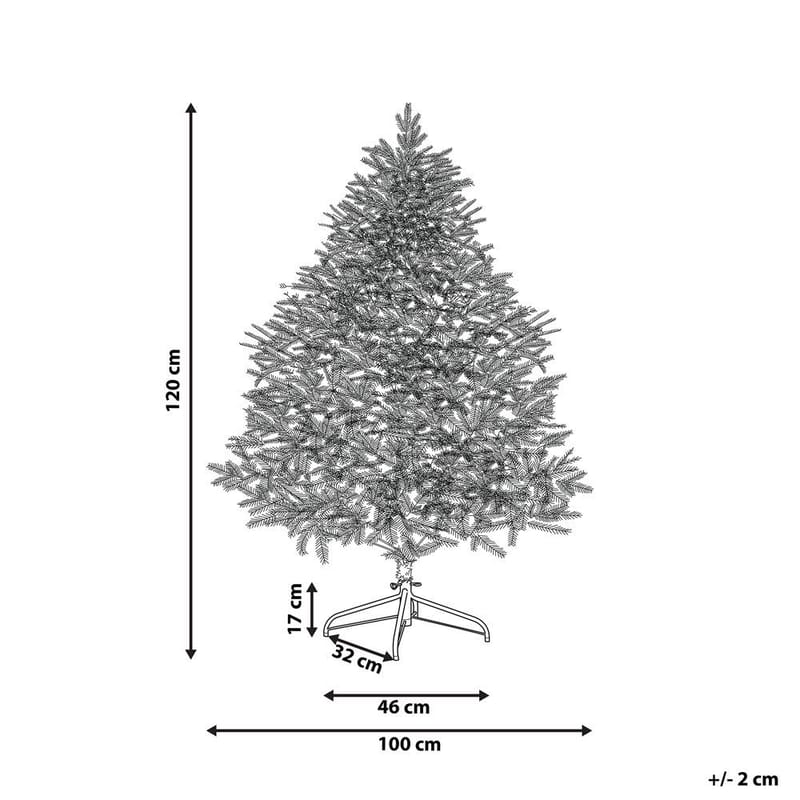 Farnham Liten Plastgran 120 cm - Rosa - Inredning - Julpynt & helgdekoration - Julpynt & juldekoration - Plastgran