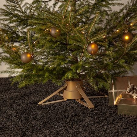 Granig Julgransfot 50 cm - guld - Inredning - Julpynt & helgdekoration - Julpynt & juldekoration