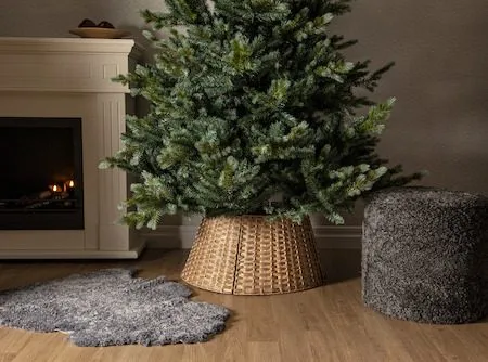 Granig Skyddskant för Julgran 62 cm - beigegrå - Inredning - Julpynt & helgdekoration - Julpynt & juldekoration - Jultextil - Julgransmatta