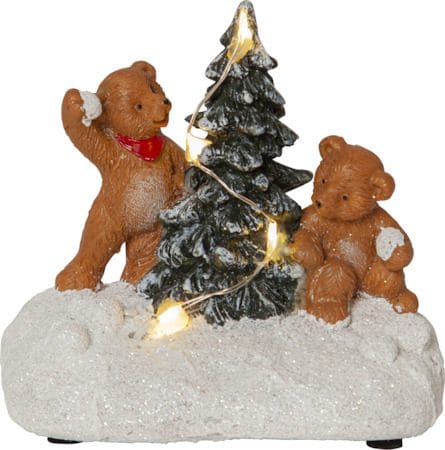 Tedville Inomhusdekoration 10 cm - Flerfärgad - Inredning - Julpynt & helgdekoration - Julpynt & juldekoration - Julängel & julfigur