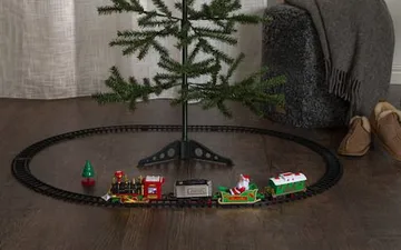 X-mas Train Dekorativt sceneri 103 cm - Flerfärgad - Inredning - Julpynt & helgdekoration - Julpynt & juldekoration - Julängel & julfigur