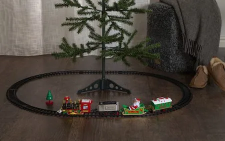 X-mas Train Dekorativt sceneri 103 cm - Flerfärgad - Inredning - Julpynt & helgdekoration - Julpynt & juldekoration - Julängel & julfigur
