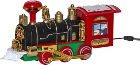 X-mas Train Dekorativt sceneri 103 cm - Flerfärgad - Inredning - Julpynt & helgdekoration - Julpynt & juldekoration - Julängel & julfigur