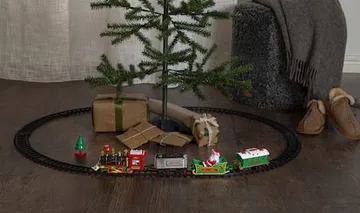 X-mas Train Dekorativt sceneri 103 cm - Flerfärgad - Inredning - Julpynt & helgdekoration - Julpynt & juldekoration - Julängel & julfigur