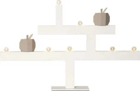 Kivik Stor Adventsljusstake 62 cm - Ljusstake i Trä, Vit