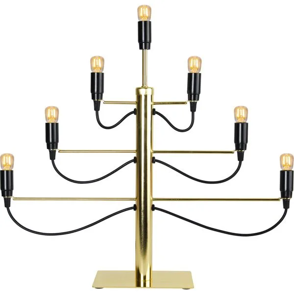 Milano Stor Adventsljusstake 60 cm - Ljusstake i Metall - Mässingsguld - Inredning - Julpynt & helgdekoration - Julpynt & juldekoration