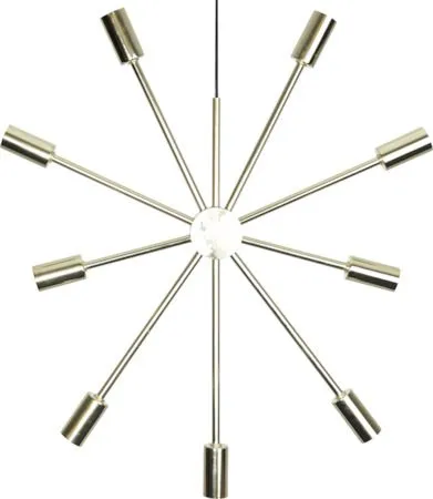 Pix Jullampa Stjärna 50 cm – Hänglampa i Metall, Mässing