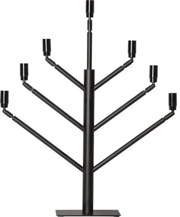 Stockholm Stor Adventsljusstake 64 cm - Ljusstake i Metall - Matt Svart - Inredning - Julpynt & helgdekoration - Julpynt & juldekoration