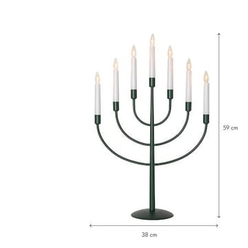 Titus Ljusstake 38 cm - grön - Inredning - Julpynt & helgdekoration - Julpynt & juldekoration