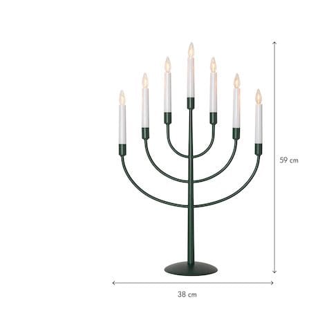Titus Ljusstake 38 cm - grön - Inredning - Julpynt & helgdekoration - Julpynt & juldekoration