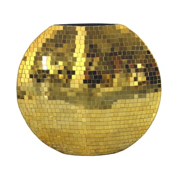 Herva Bordsvas i metall med mosaik - Guld - Inredning - Dekoration & inredningsdetaljer