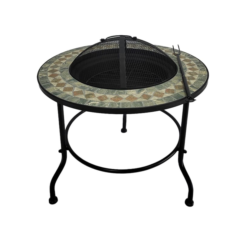 Eldstad Mosaic D90x50 cm, Svart