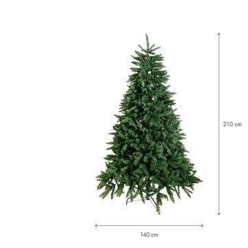 Konstgjord Julgran Calgary 210 cm - Grön - Inredning - Julpynt & helgdekoration - Julpynt & juldekoration - Plastgran