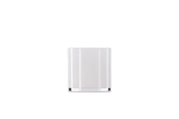 Glora Ljuslykta 10x10 cm - Vit - Inredning - Ljus & dofter - Ljusstake & ljuslykta