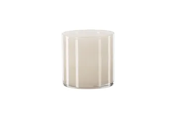 Glora Ljuslykta 12x12 cm - Beige - Inredning - Ljus & dofter - Ljusstake & ljuslykta