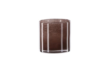 Glora Ljuslykta 12x12 cm - Brun - Inredning - Ljus & dofter - Ljusstake & ljuslykta