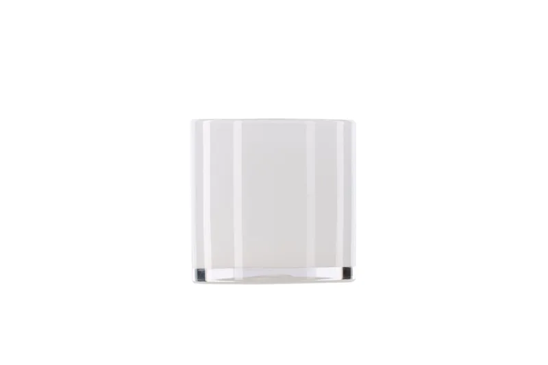 Glora Ljuslykta 12x12 cm - Vit - Inredning - Ljus & dofter - Ljusstake & ljuslykta