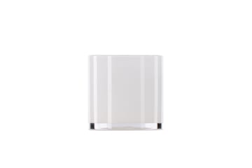 Glora Ljuslykta 12x12 cm - Vit - Inredning - Ljus & dofter - Ljusstake & ljuslykta