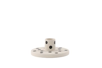 Bette Ljusstake 12x5 cm - Vit - Inredning - Ljus & dofter - Ljusstake & ljuslykta - Kandelaber & bordsljusstake