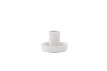 Ceco Ljusstake 11x5,6 cm - Vit - Inredning - Ljus & dofter - Ljusstake & ljuslykta - Kandelaber & bordsljusstake