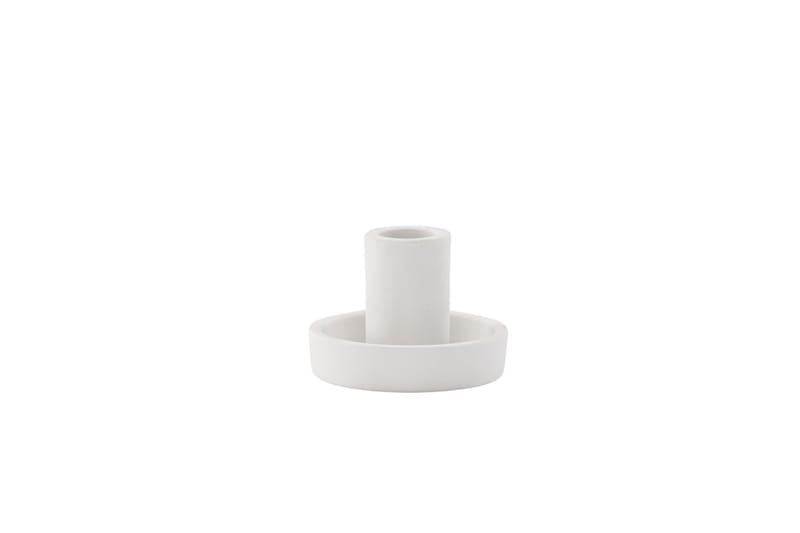 Ceco Ljusstake 11x5,6 cm - Vit - Inredning - Ljus & dofter - Ljusstake & ljuslykta - Kandelaber & bordsljusstake