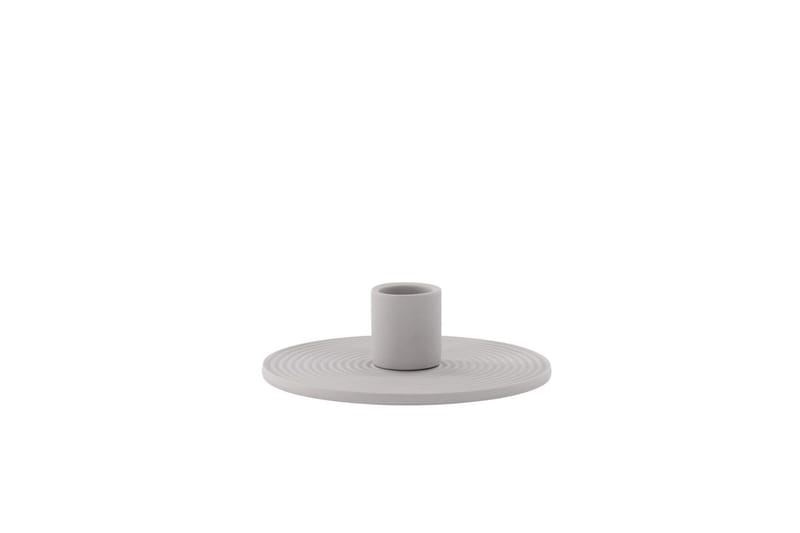 Dian Ljusstake 12x4 cm - Grå - Inredning - Ljus & dofter - Ljusstake & ljuslykta - Kandelaber & bordsljusstake