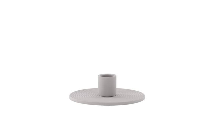 Dian Ljusstake 12x4 cm - Grå - Inredning - Ljus & dofter - Ljusstake & ljuslykta - Kandelaber & bordsljusstake