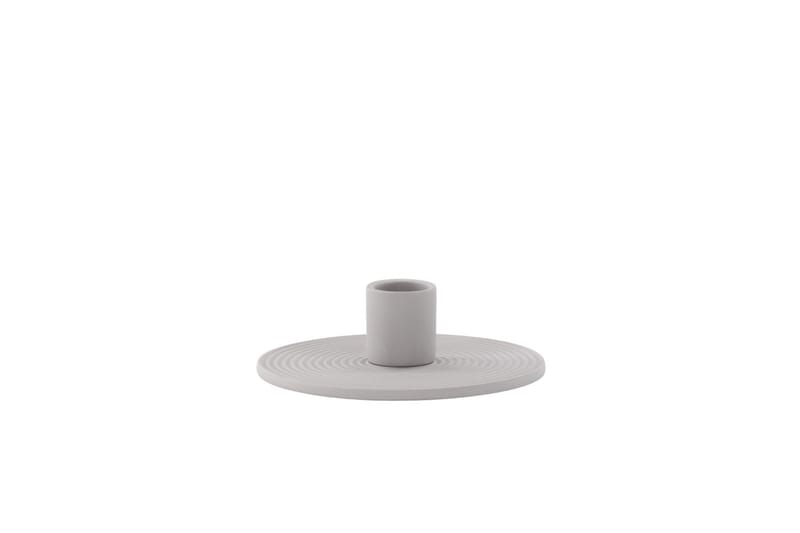 Dian Ljusstake 12x4 cm - Grå - Inredning - Ljus & dofter - Ljusstake & ljuslykta - Kandelaber & bordsljusstake